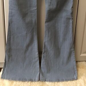 J Brand light flared jeans